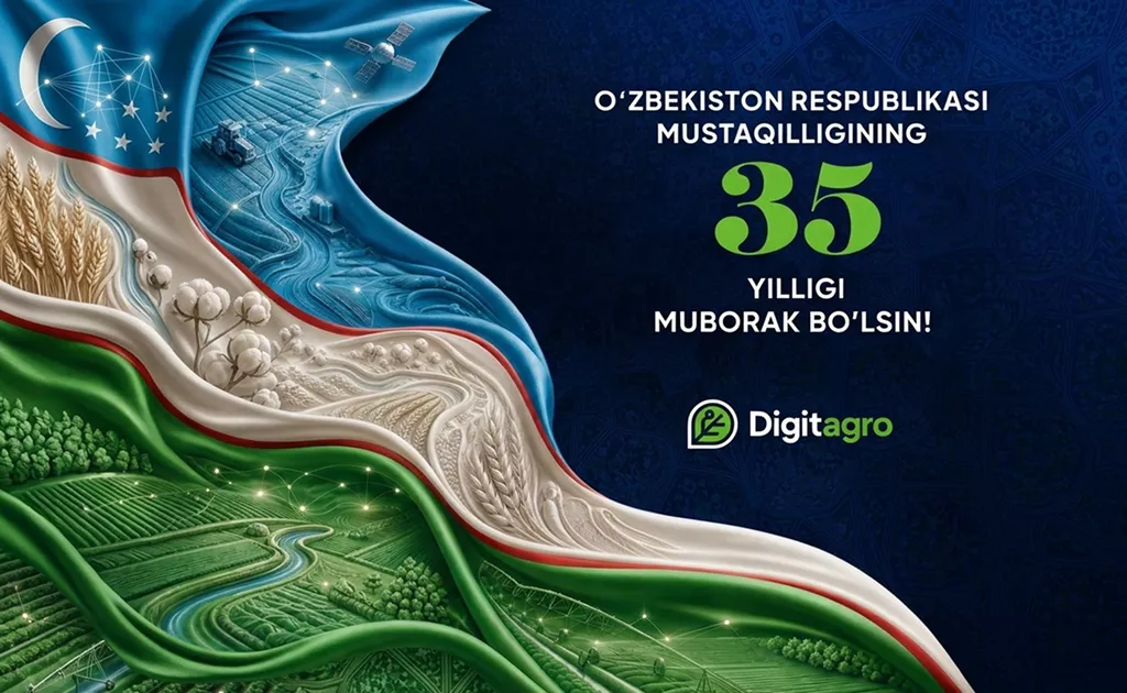 O‘zbekiston Respublikasi mustaqilligining 35 yilligi muborak bo‘lsin!